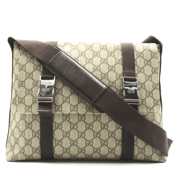 Gucci Supreme GG brown Shoulder beige Bag canvas - Picture 2 of 10